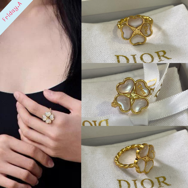 (D225) แหวนD [มาใหม่ชนช้อป!] สวยตาแตก ดีเทลน่ารัก สวยตรงปก 100% ไม่ต้องลุ้น♡