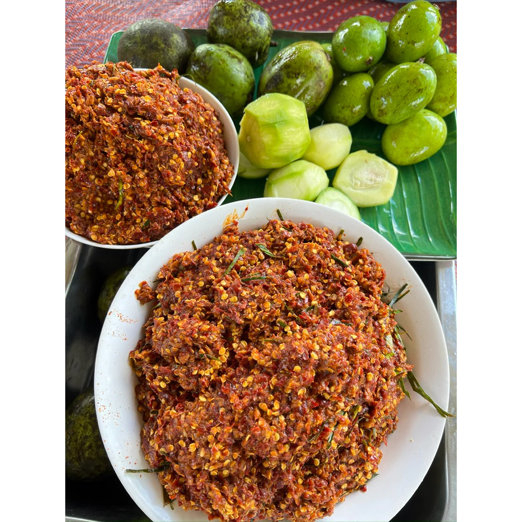แจ่วบองไร่จิตภักดี(เผ็ดกลาง)1กระปุก