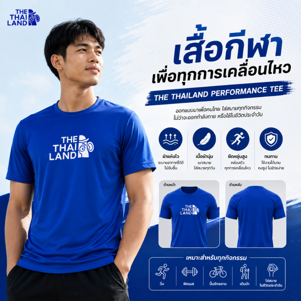 เสื้อยืด ผ้าไมโครเอสเตอร์ นุ่ม ลื่น ใส่สบาย ราคาส่ง