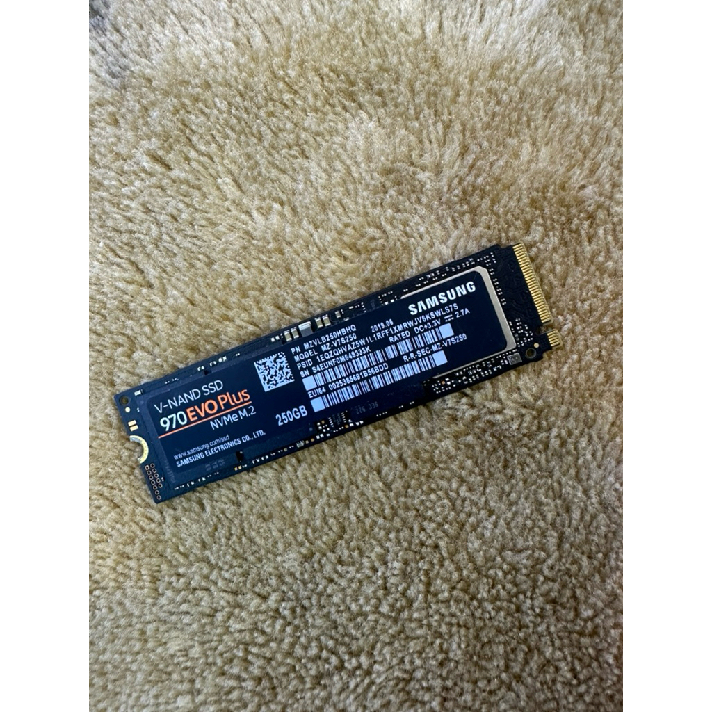 SSD M.2 PCIe (3.0) 250.GB SAMSUNG 970 EVO PLUS (MZ-V7S250BW)