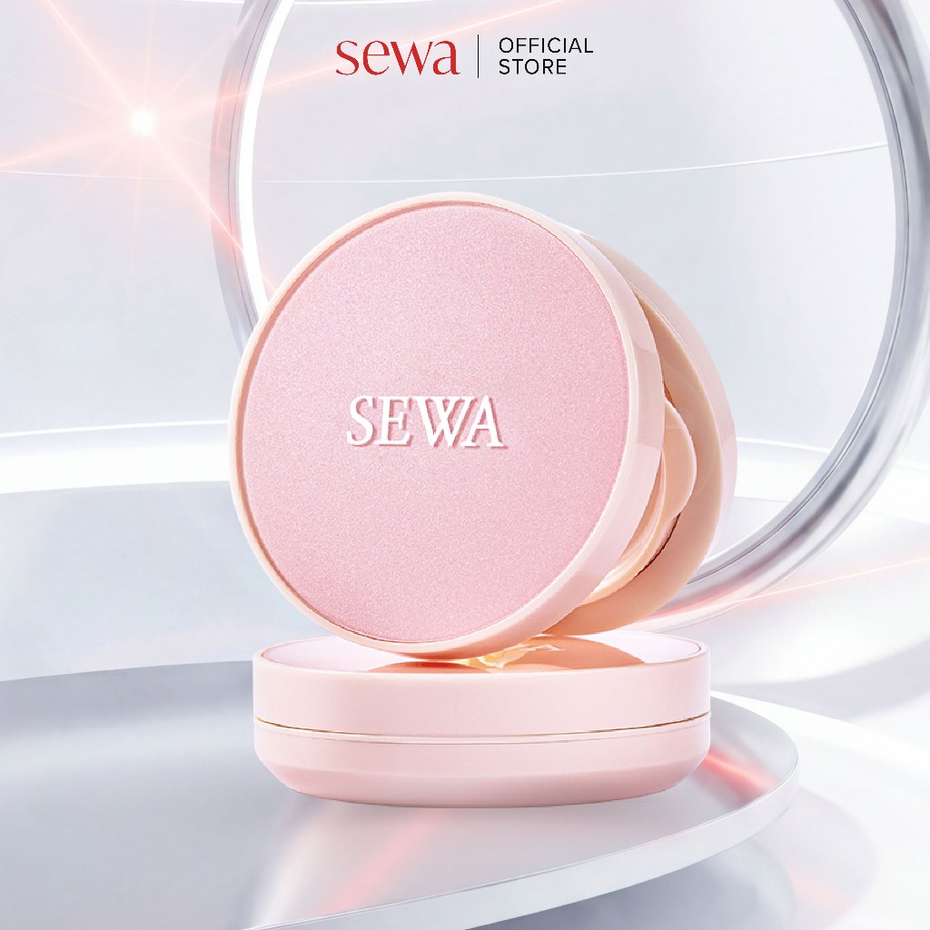 SEWA GLASSY MATTE RETOUCH CUSHION (15 G) เซวา กลาสซี่ แมท รีทัช คุชชั่น (15 ก.)