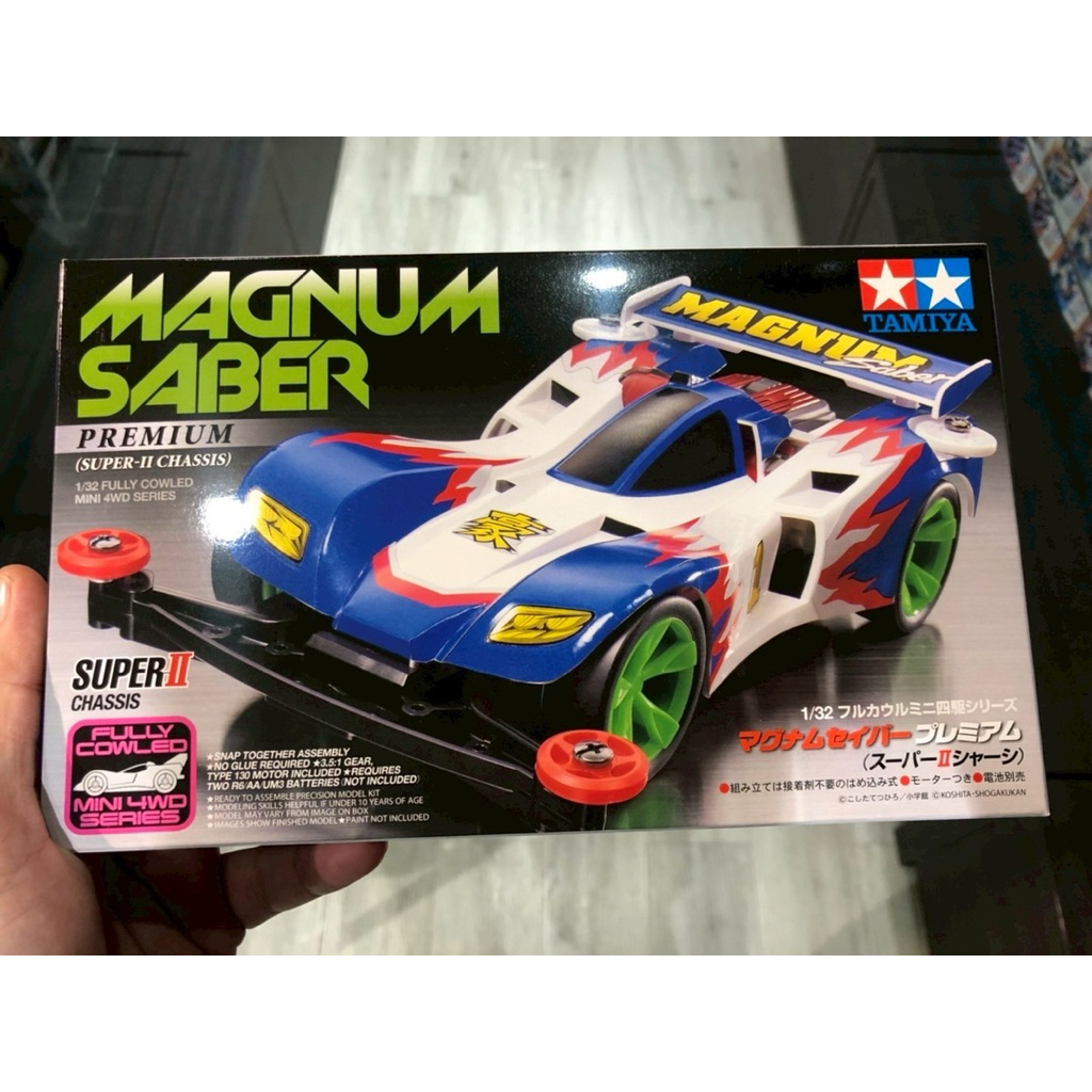 MAGNUM SABER / SONIC SABER รถทามิย่ามินิโฟร์วิล Tamiya mini 4wd ของแท้