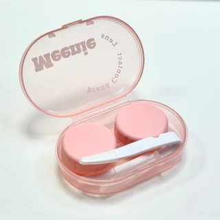 Meenie Case set - ตลับเซ็ตใสคอนแทคเลนส์-สีชมพูน่ารัก