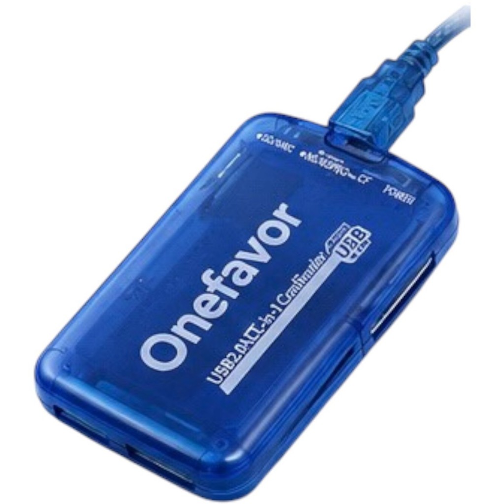 (รุ่น SM2001) Onefavor USB 2.0 All-in-1 Card Reader
