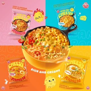 โอโตกิ ชีสซี่ ราเมงเกาหลี | ชีส สไปซี่ชีส เชดด้าชีส เลือกรสได้