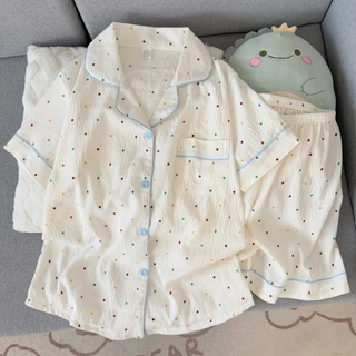 ชุดนอนน่ารัก แขนสั้นขาสั้นหลากหลายแบบผ้านิ่มสวมใส่สบาย พร้อมส่ง
