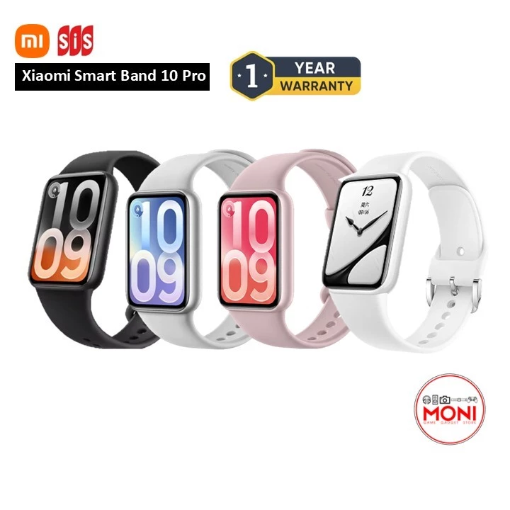 Xiaomi Smart Band 10 Pro สายรัดข้อมือ จอAmoled กันน้ำ GPS วัดสุขภาพ ประกันศูนย์ไทย 1 ปี