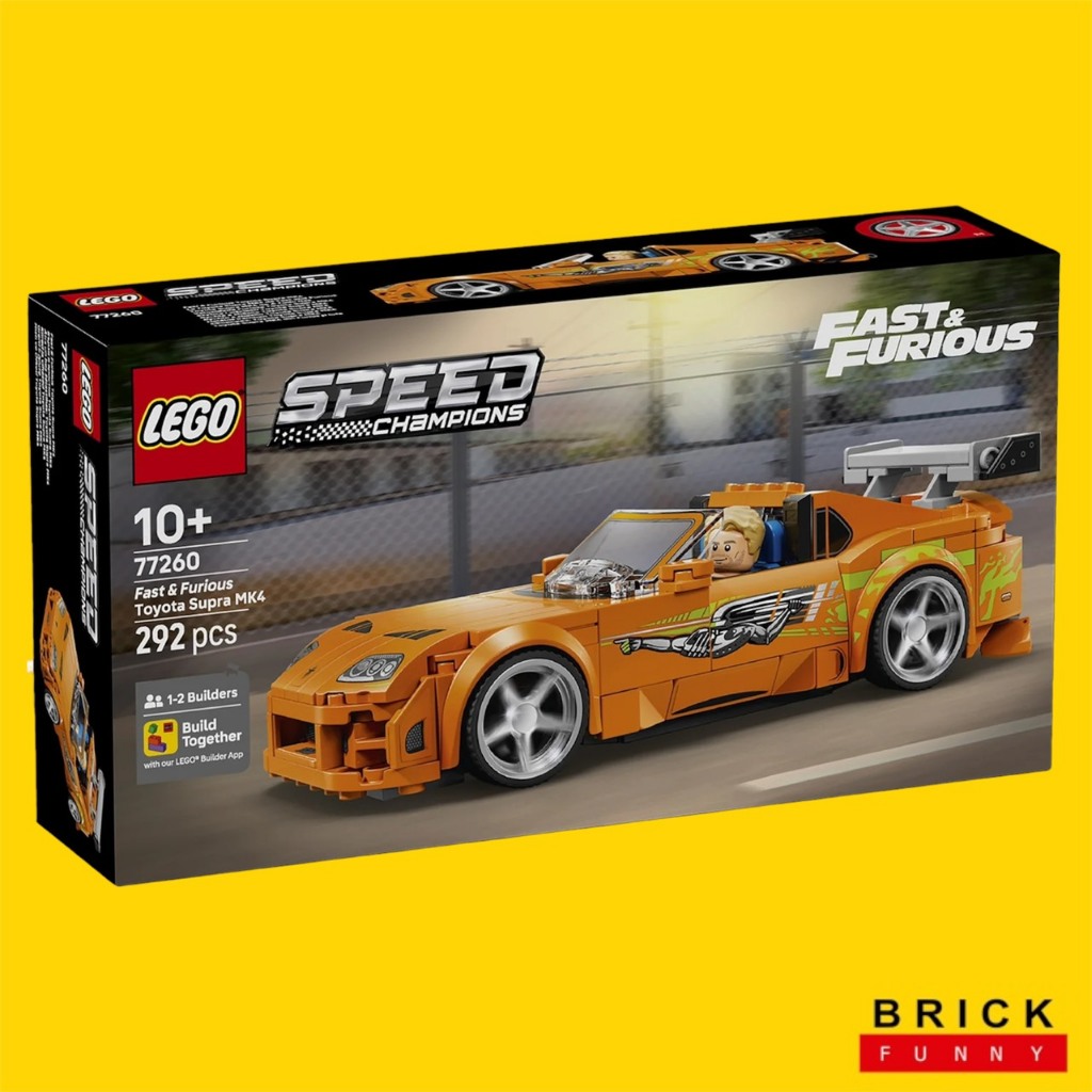 Lego Speed champions 77260 The Fast and The Furious Toyota Supra MK4 สินค้าใหม่ กล่องสวย ของแท้ 100%
