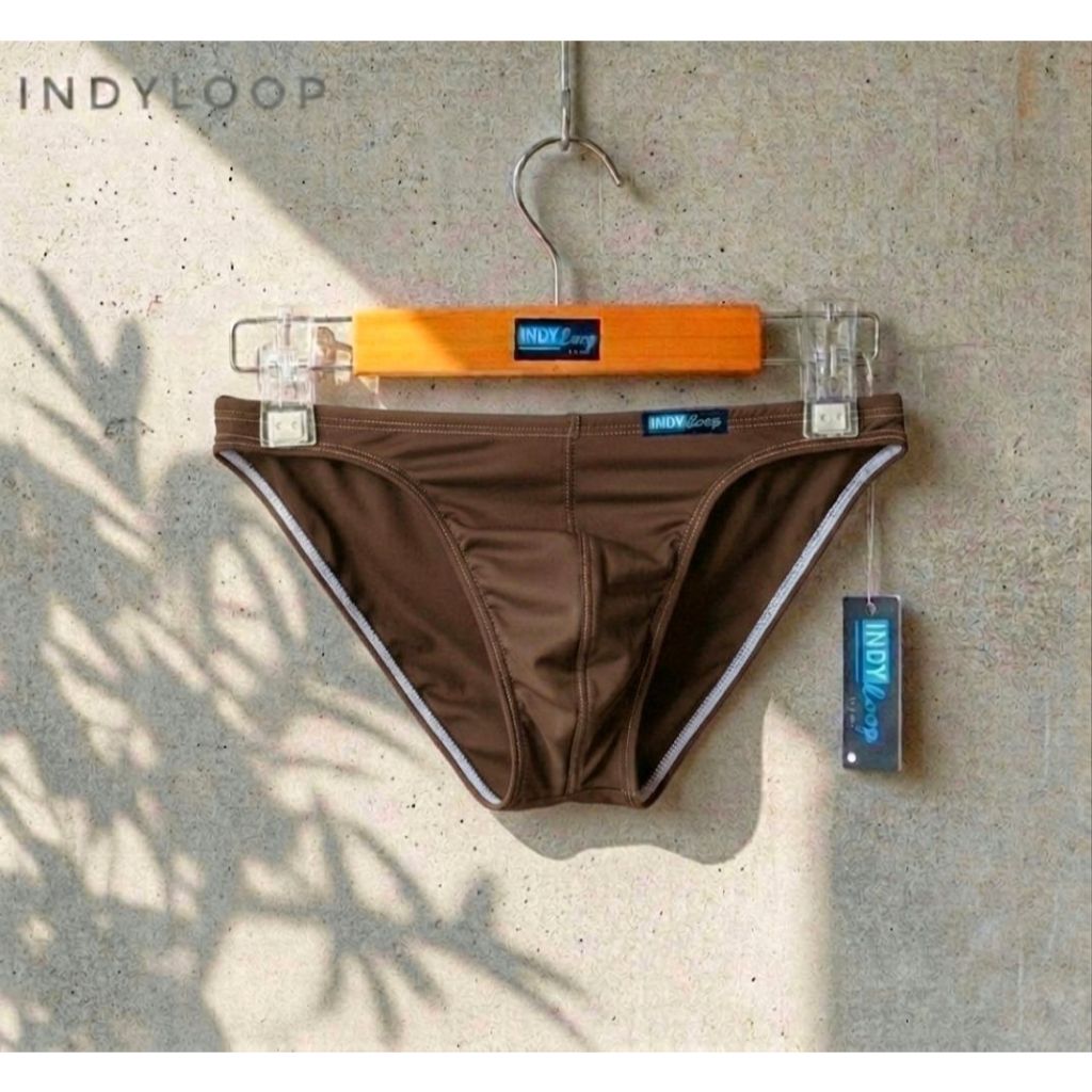 Indy Loop Underwear กางเกงชั้นใน ผ้าSpandex แบบบิกินี ระบายอากาศได้ดี  แฟชั่นสําหรับผู้ชาย  เน้นความเซ็กซี่