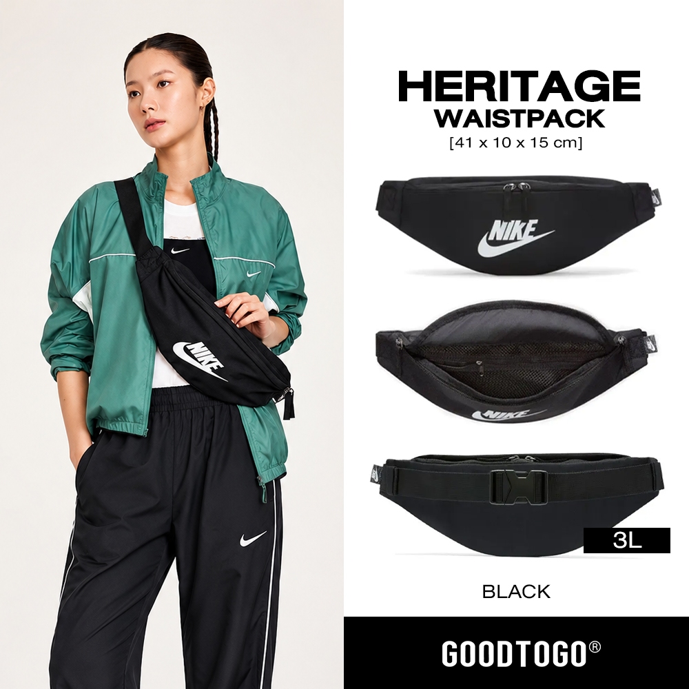 Nike กระเป๋าคาดอก Heritage Waistpack (3L) รหัสสินค้า DB0490-010