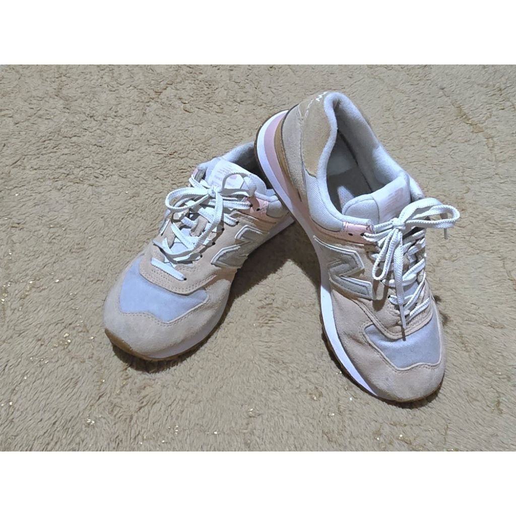 New Balance 574 Pink Blue Orange (Women's) แท้100% ใหม่มากค่ะ มือ2 ของใหม่8,+++