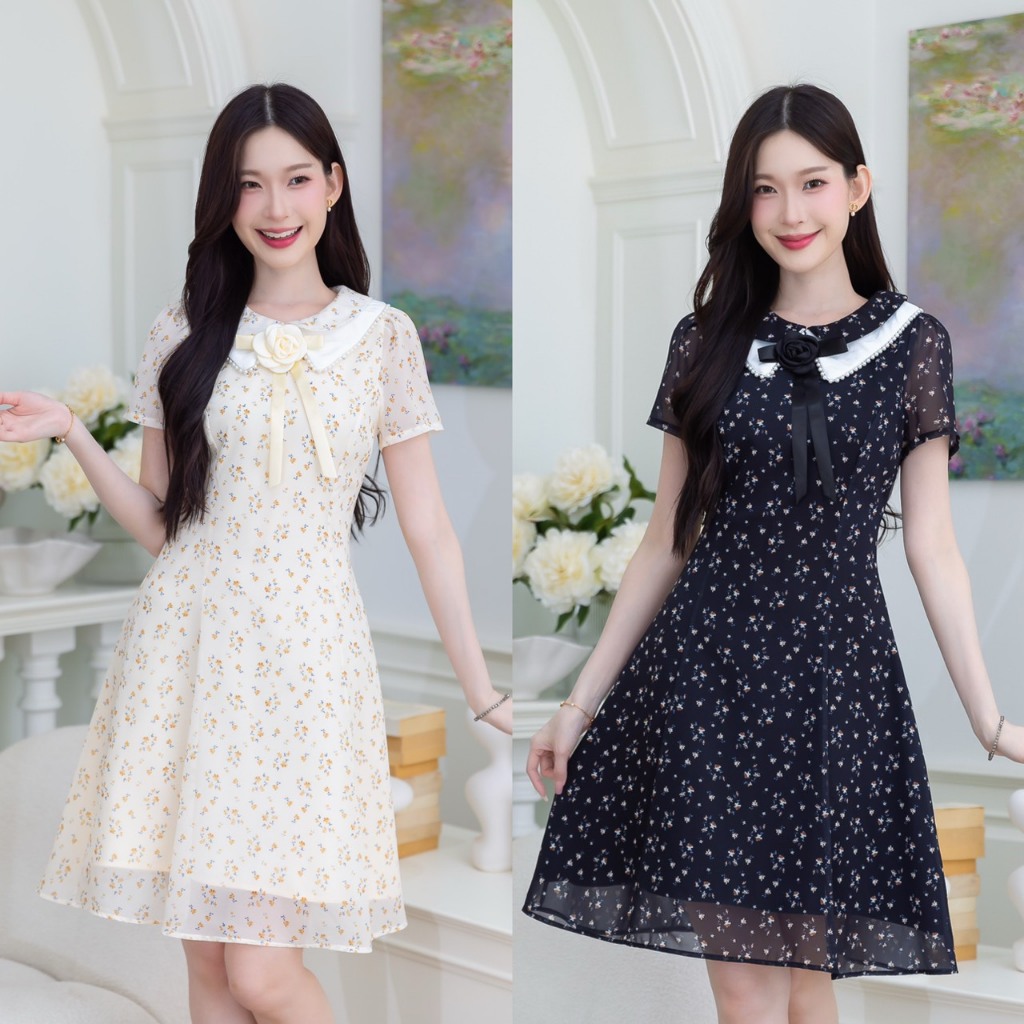 518-03-04ปกมุกสองชั้นครีมและดำ