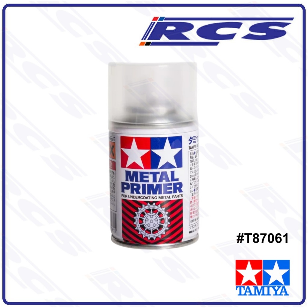 TAMIYA 87061 TAMIYA METAL PRIMER 100ml สีสเปรย์(ใส) รองพื้นโมเดล