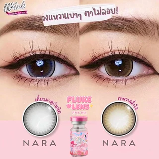 คอนแทคเลนส์ Nara (ตาโต) Wink Hyaluron ค่าอมน้ำ65% นำเข้าจากเกาหลี🇰🇷 มีอย.