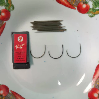 ♨️เข็มตกกุ้ง Rose♨️ตราดอกไม้กุหลาบ สำหรับดัดเบ็ดนางลอย 1มัด=10ซอง เข็มดัดตกกุ้งนางลอย เข็มดัดตะกั่วฟิวตกกุ้งแม่น้ำทุกสาย