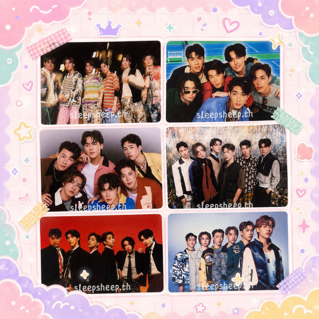 โปสการ์ด PROXIE รวมทุกคน Ver. Group Official Style