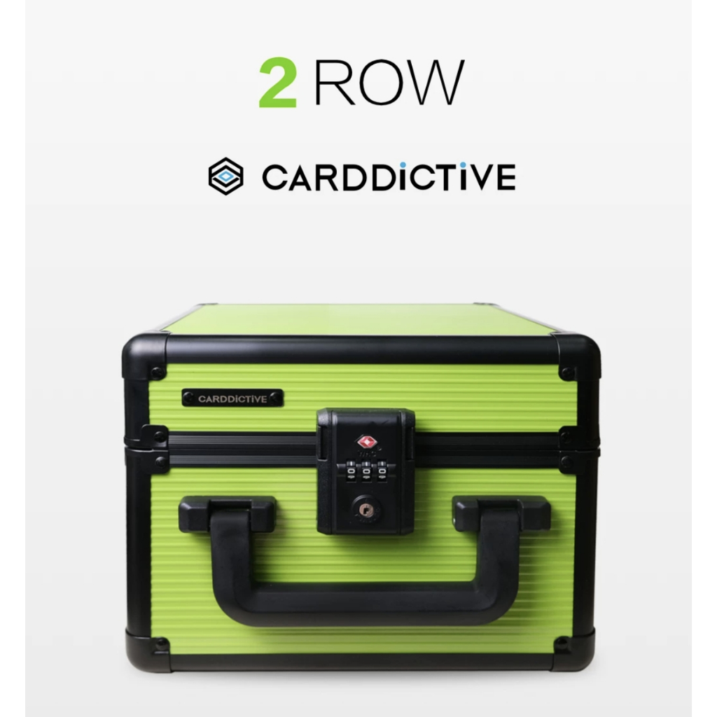 Carddictive 2 Row กระเป๋าเก็บการ์ด TSA Lock เก็บได้ทั้ง Topload  Magnet PSA และ PSA Slab Case