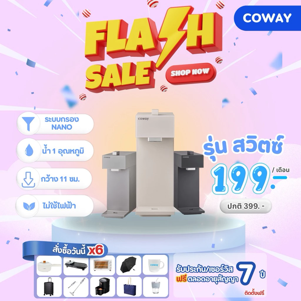 เครื่องกรองน้ำ Coway thumbnail 4