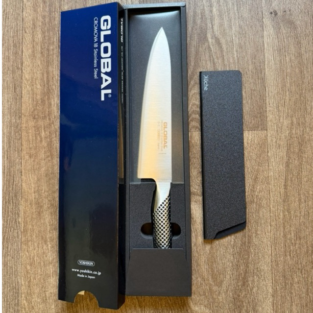 GLOBAL Knife G-2 มีดเชฟญี่ปุ่น 8 นิ้ว ของแท้ GLOBAL G-2 Chef’s Knife 8” Japanese Kitchen Knife
