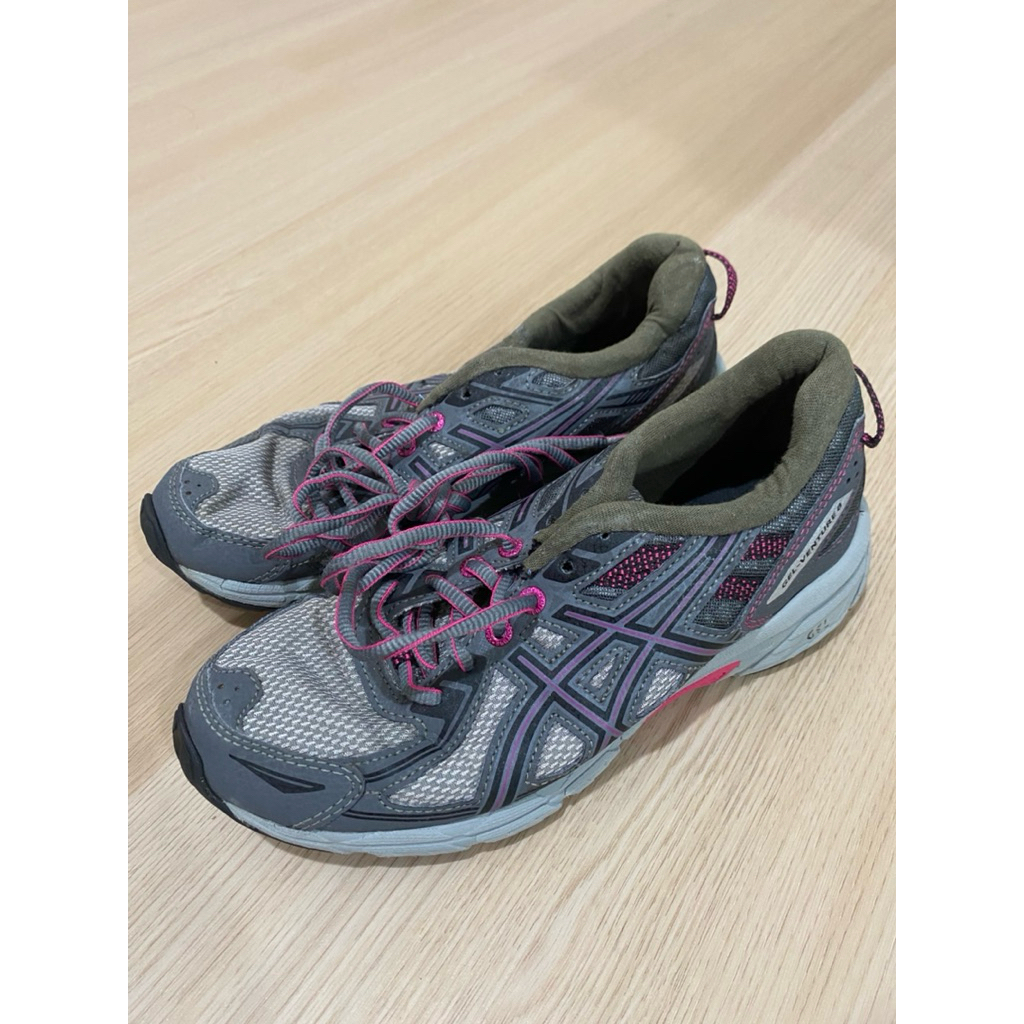 พบไม่แท้ ยินดีคืนเงิน‼️เบอร์38 รองเท้าผ้าใบ แบรนด์ asics g venture 6
