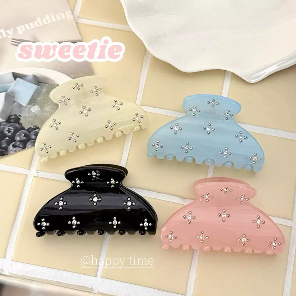 Cute 522 กิ๊บรวบผม กิ๊บหนีบผมสวยหรู ติดแกรม กิ๊บงับผมแฟชั่น