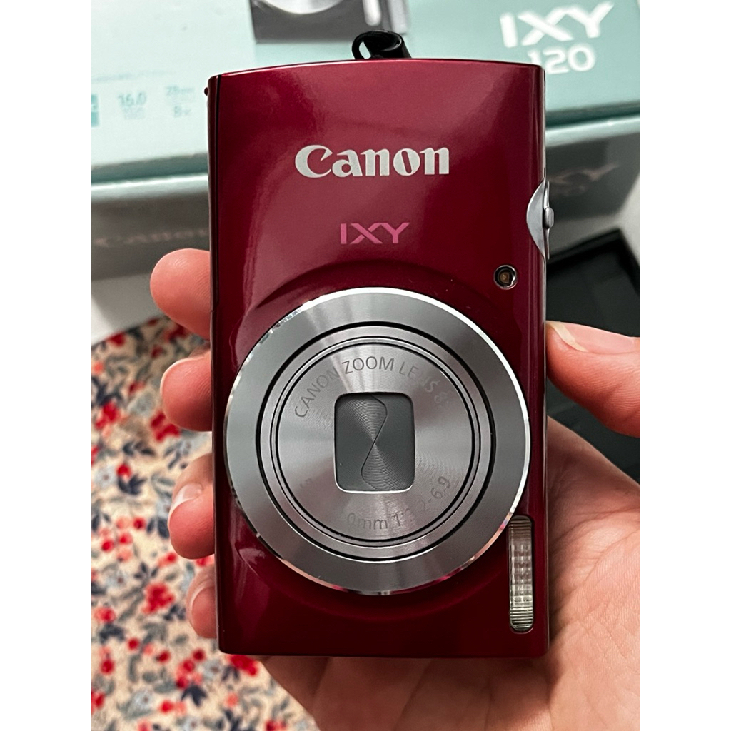 Canon IXY 120 บอดี้สีแดง กล้องดิจิตอล