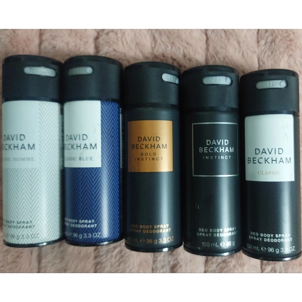 David Beckham instinct deo body spray 150ml.