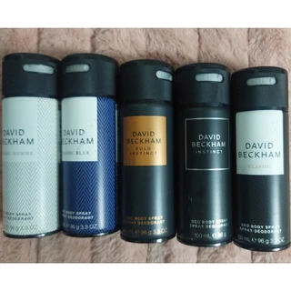 David Beckham instinct deo body spray 150ml.