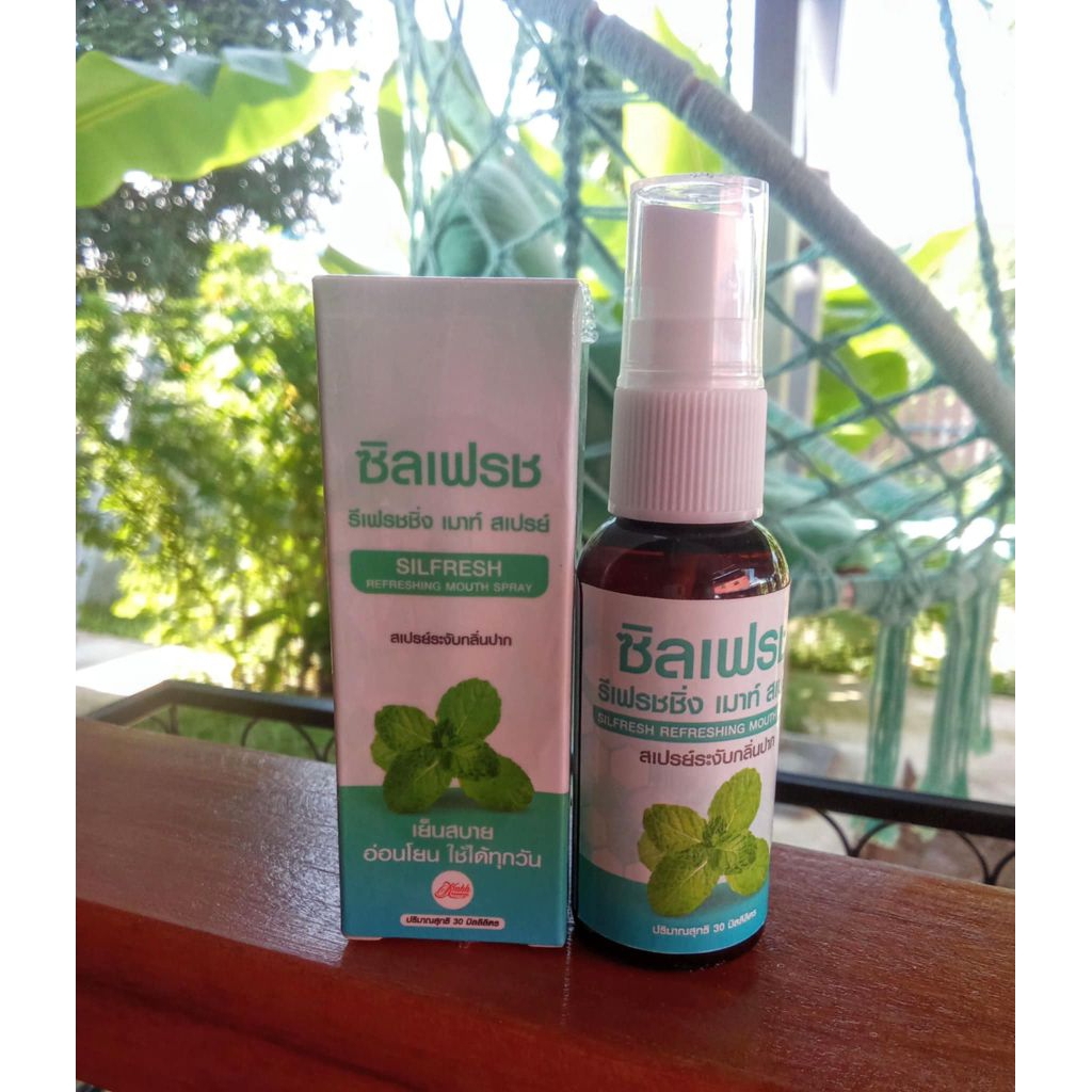 🌿ซิลเฟรซ รีเฟรชชิ่ง เมาท์สเปรย์ ปรับสมดุลช่องปาก