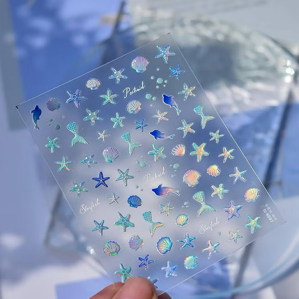 สติกเกอร์เกาหลี(Nail Decals)Korea Sticker Vol.1