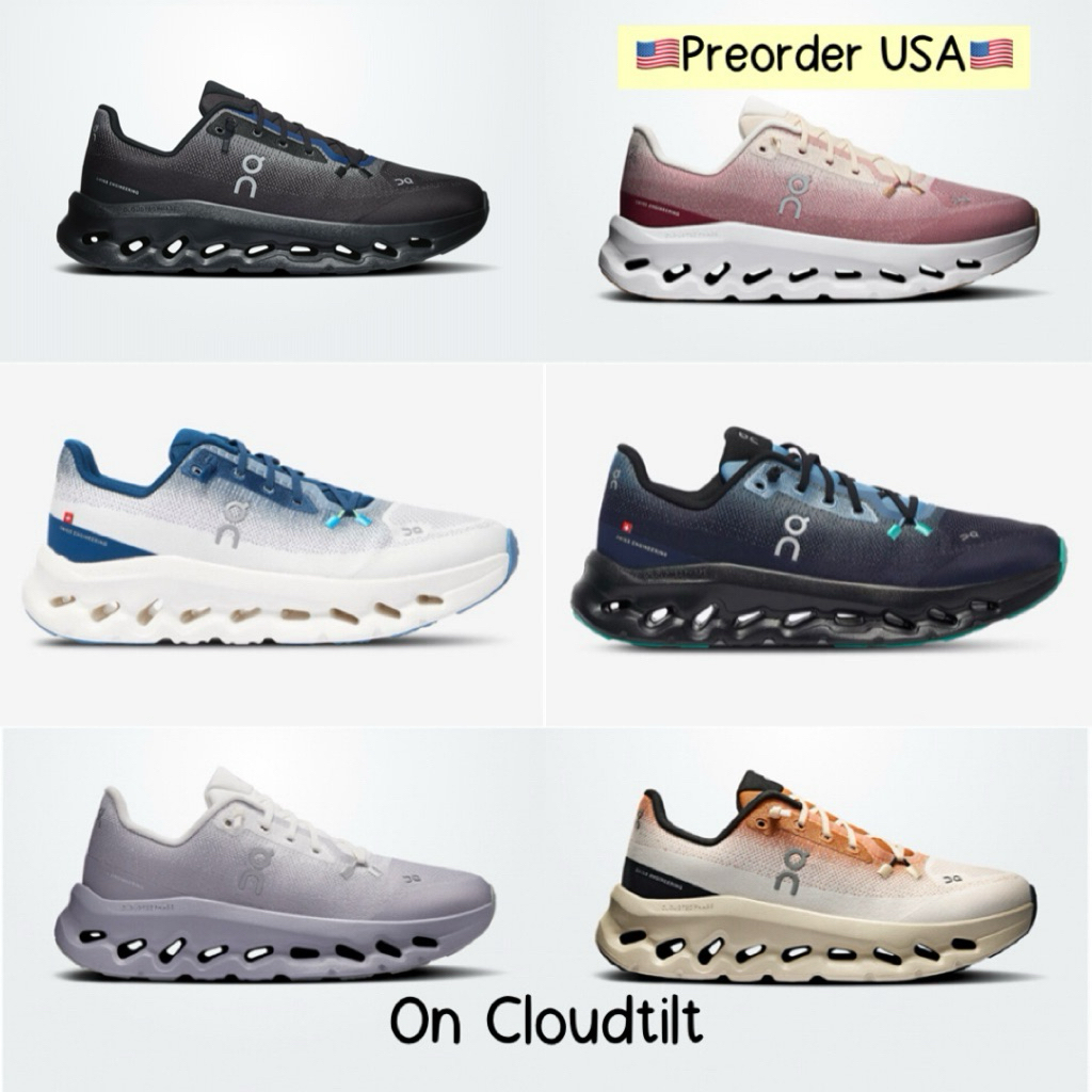 🇺🇸Preorder USA🇺🇸 รองเท้า On Cloudtilt จาก USA (สีเข้าที่ usa เท่านั้น)