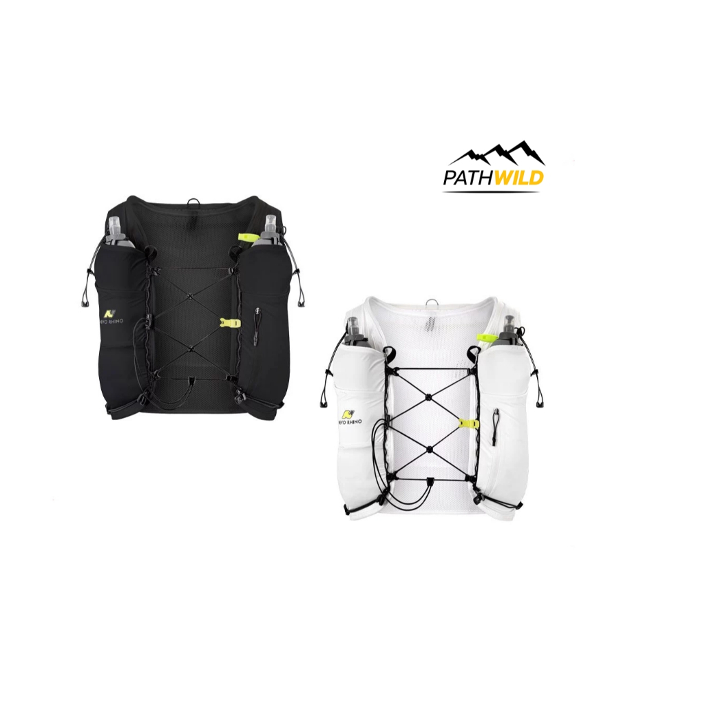 NEVO RHINO SWIFT 5L VEST #9309 เป้น้ำขนาด 5 ลิตร พร้อมขวดนิ่ม 500ml 2ขวด น้ำหนักเบา ระบายอากาศดี ทนทาน