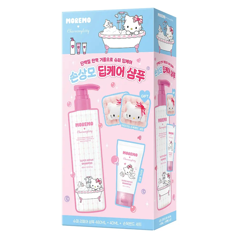 Moremo Super Repair Shampoo 480ml+40ml Set