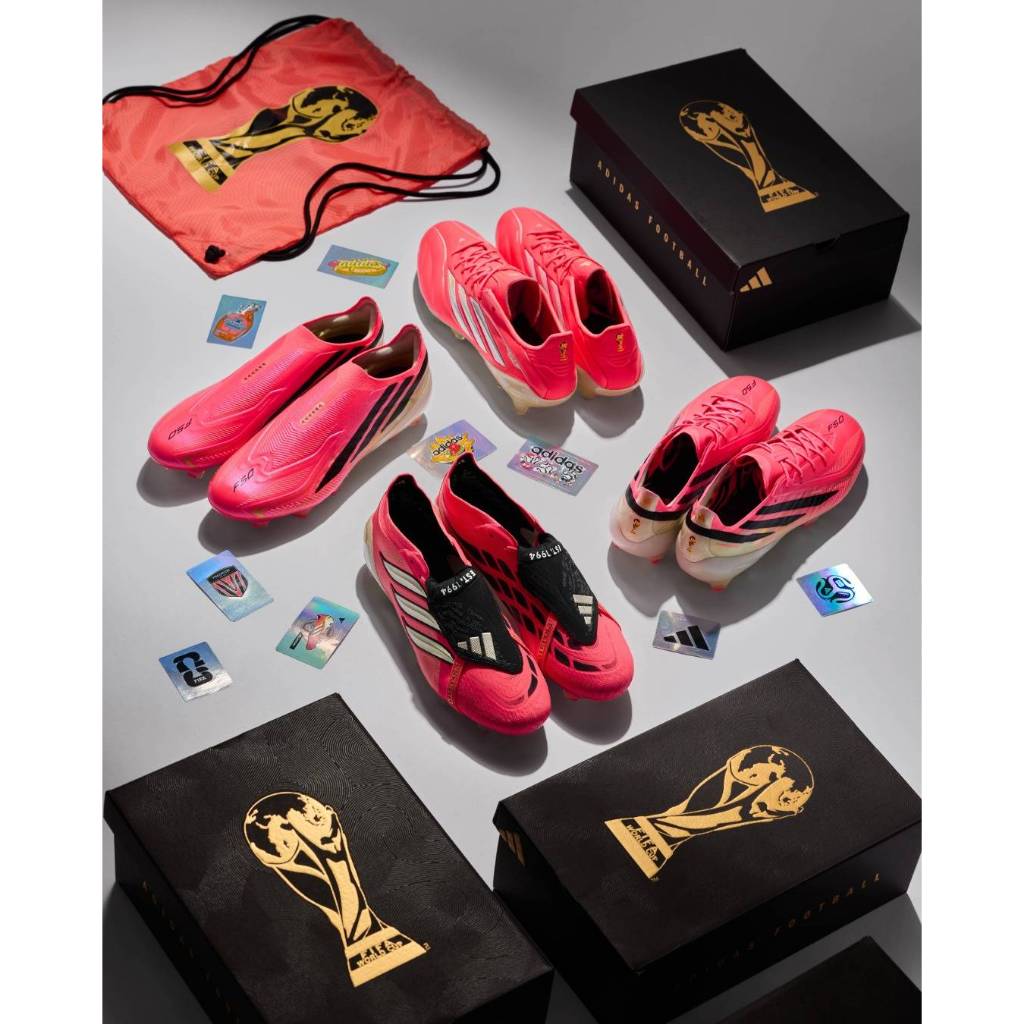 แพ็คบอลโลก 2026 Adidas "Road to Glory" Pack รองเท้าฟุตบอล ของแท้ มือ1 สีล่าสุด