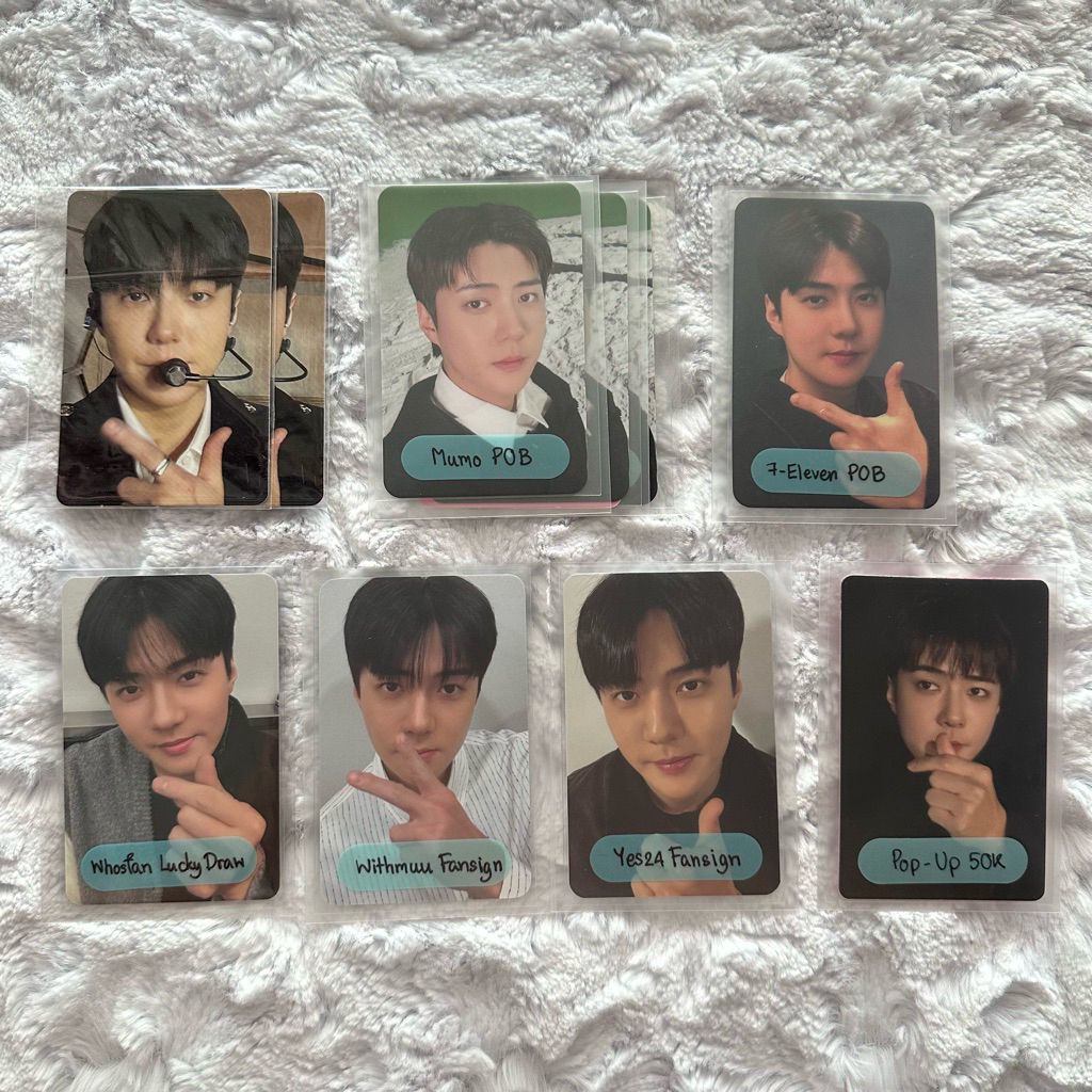[พร้อมส่ง อัปเดต 3 มิ.ย.] EXO Reverxe Official Card : SEHUN