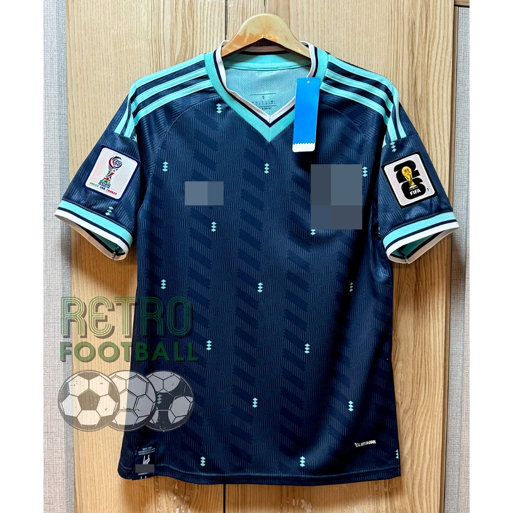 เสื้อกีฬาฟุตบอลโลก ทีมชาติ เยอsมัu 3A เกรดแฟนบอล Away ชุดเยือน ปี 2026 ฟลูออฟชั่นชื่อเบอร์นักเตะในทีม (ครบทุกคน)