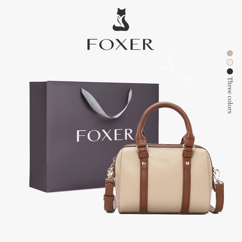 FOXER กระเป๋าสะพายข้างสุดหรู กระเป๋าสะพายข้างแฟชั่น กระเป๋าใต้วงแขน ของขวัญสำหรับสาวๆ
