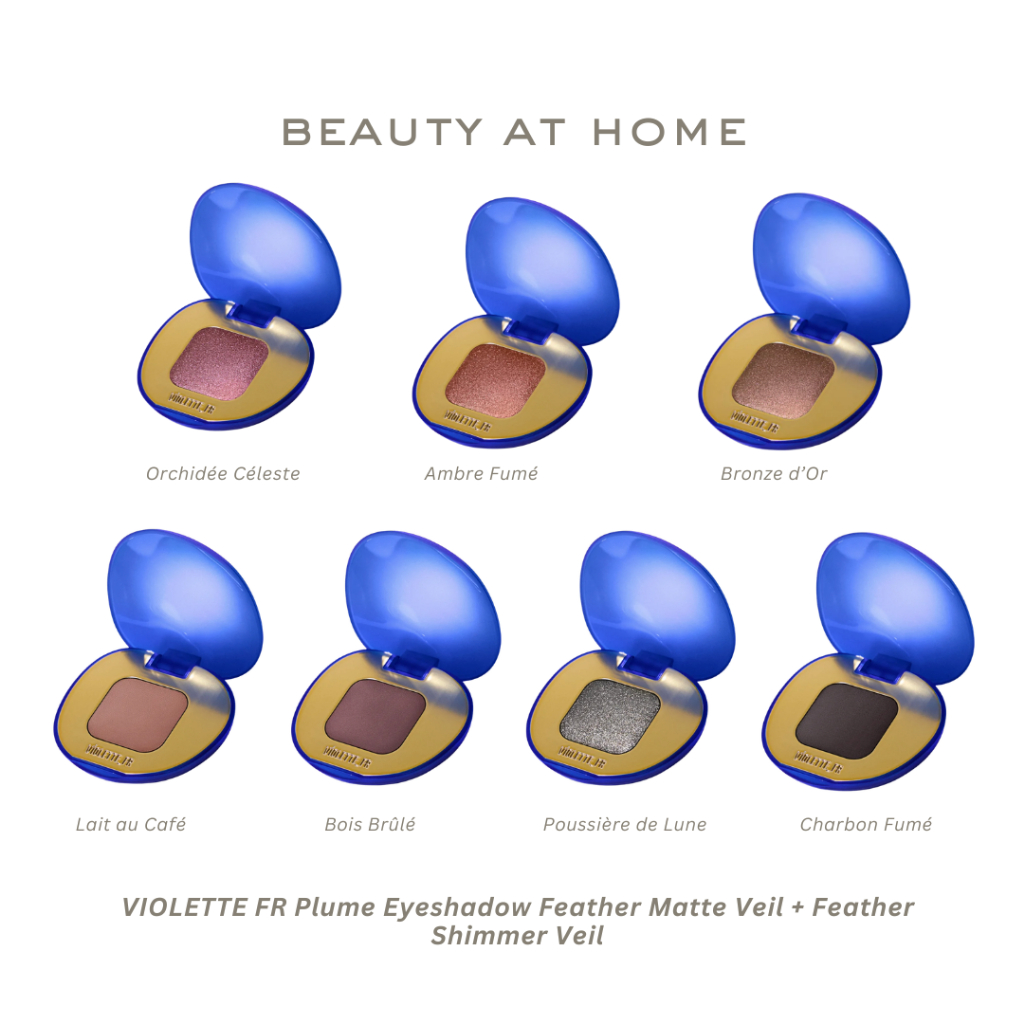 *ของเข้า 18/7* VIOLETTE FR Plume Eyeshadow Feather Matte Veil + Feather Shimmer Veil 2.4G (CHOOSE ONE COLOR)