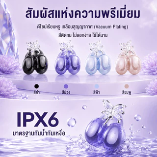 NEODIGI 【รับประกัน 3 ปี】J21A หูฟังไร้สาย หูฟังบลูทูธแบบนำเสียงผ่านกระดูก ลดเสียงรบกวน สำหรับออกกำลังกาย เสียง HiFi