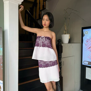 FLORE | Viera tube top เสื้อเกาะอก ใส่ได้2แบบ
