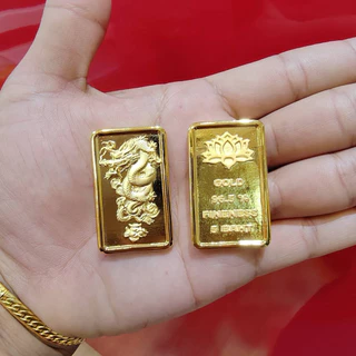 ทองแท่ง มังกรทอง เศษทองคำแท้ หนัก 2 สลึง 1-2-5-10 บาท เสริมโชคลาภ บารมี