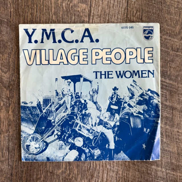 แผ่นเสียง Village People - Y.M.C.A vinyl lp 7”(VG+)