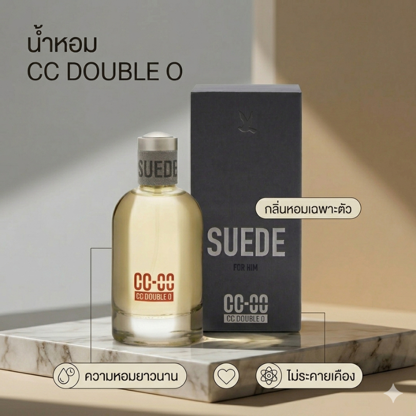 [แท้ 100% จาก Shop] น้ำหอม CCOO กลิ่นในช็อป SUEDE FOR HIM ของแท้จากช็อป เป็น Signature ร้านที่ใครเดิ