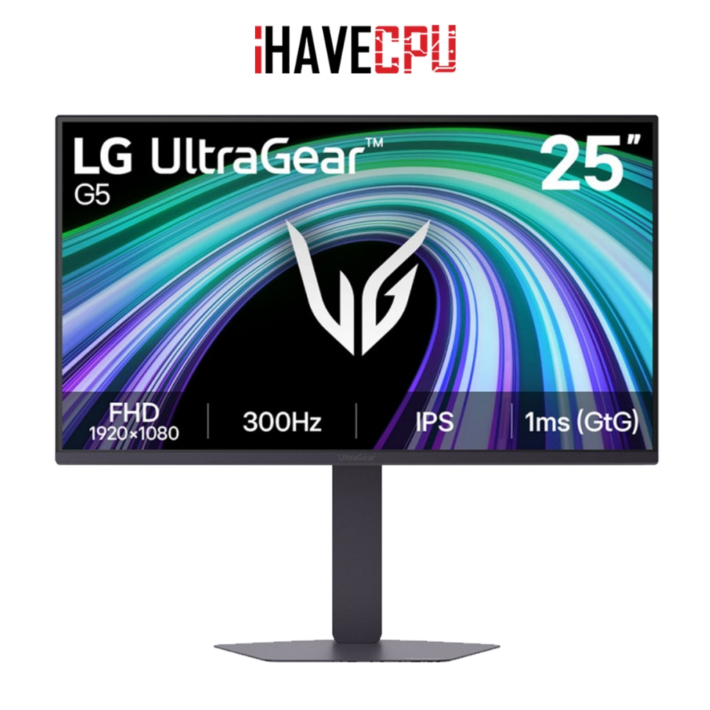 จอมอนิเตอร์ (monitor) iHAVECPU LG ULTRAGEAR 25G550B - 24.5 IPS FHD 300Hz