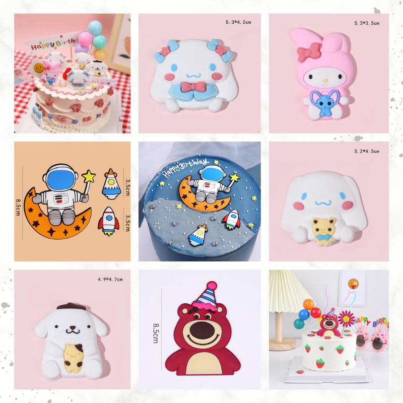 ป้ายปักเค้กแนวมินิมอล เค้กสไตล์มินิมอลV.2 // 🛒สินค้าพร้อมส่งจากไทย🇹🇭🇹🇭นะคะ🛒