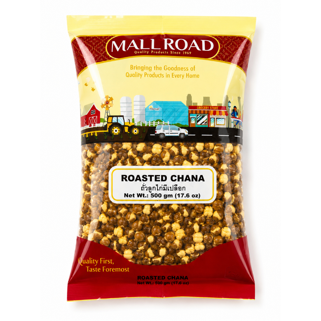 MALL ROAD - ROASTED CHANA WITH SKIN 500G