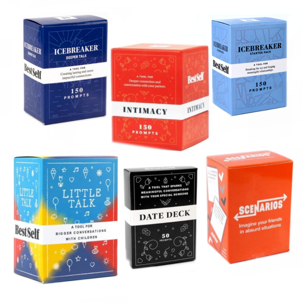 Intimacy deck / Icebreaker / Date deck / Scenarios / Little talk / Talking deeper Board game - เกมสานสัมพันธ์ เกมปาร์ตี้