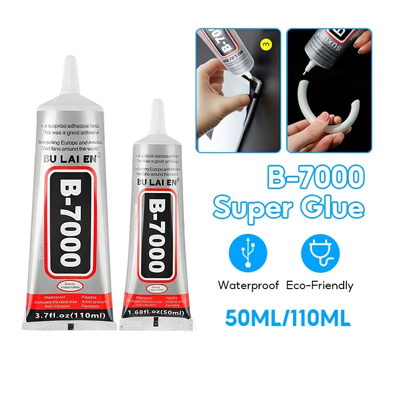 กาวติดจอมือถือT-7000 / B-7000 กาวเอนกประสงค์ กาวติดหน้าจอทัสกรีน 15ml/50ml/110ml