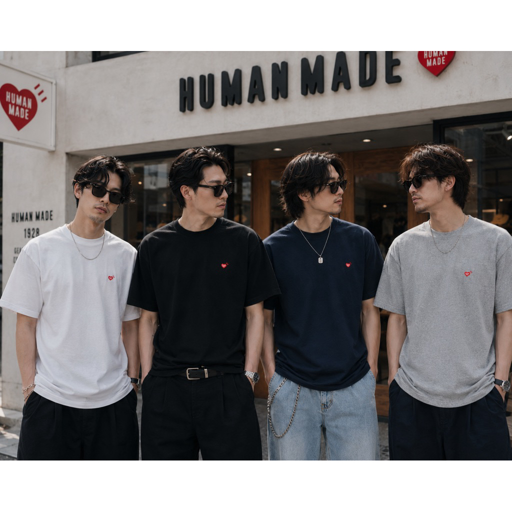 สั่งเลย ของแท้💯 เสื้อ Human Made Heart Badge ♥️