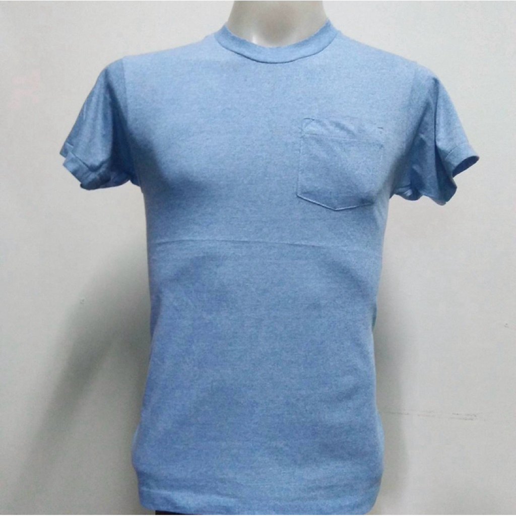 เสื้อ ยืดทราย กระเป๋าหน้ารีน สไตล์วินเทจ